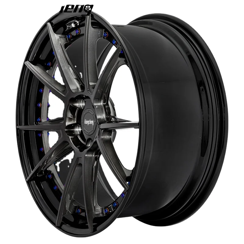 Фото Новая модель кованых автомобильных дисков 26Custom Alloy, размеры 17/18/19/20/21/22/23/24 дюйма, PCD 108 мм, ET 0 мм, 5*114.3. №2