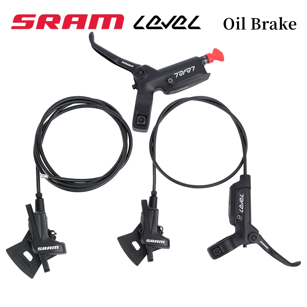 

SRAM LEVEL MTB 2 Piston Hydraulic Disc Brake Full Meatal Pads CNC Tech Mineral Oil Brake For AM Enduro E4 ZEE MT200