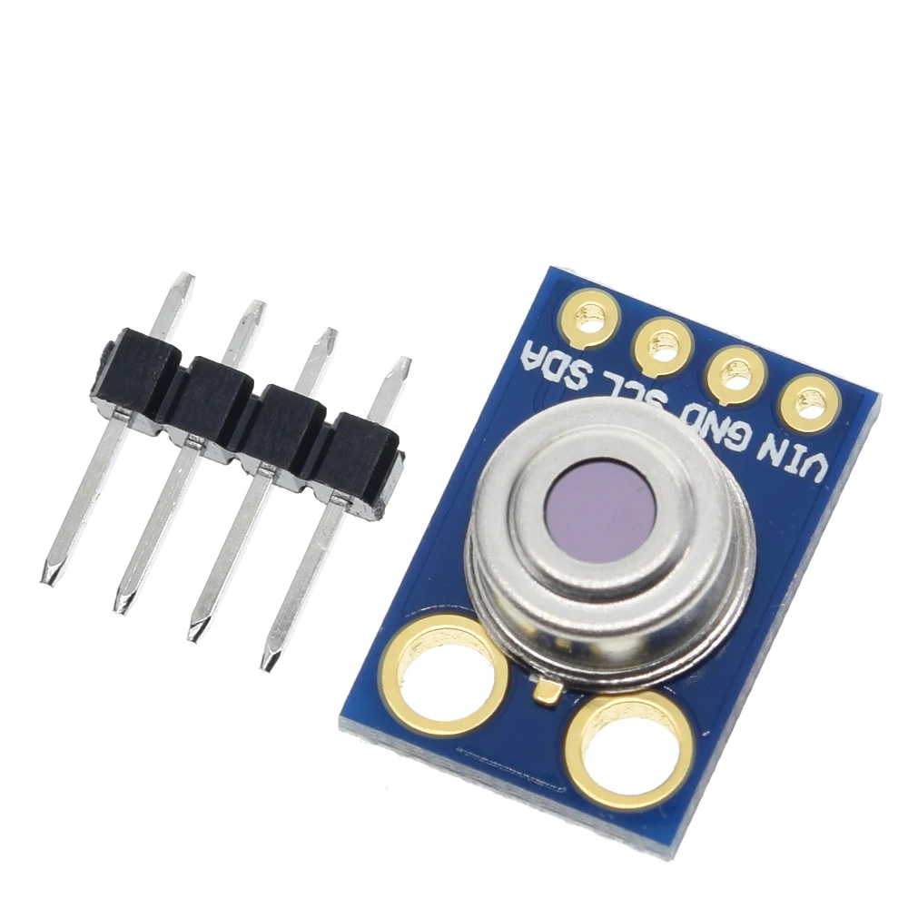 

TZT GY-906 MLX90614ESF New MLX90614 Contactless Temperature Sensor Module For Arduino Compatible