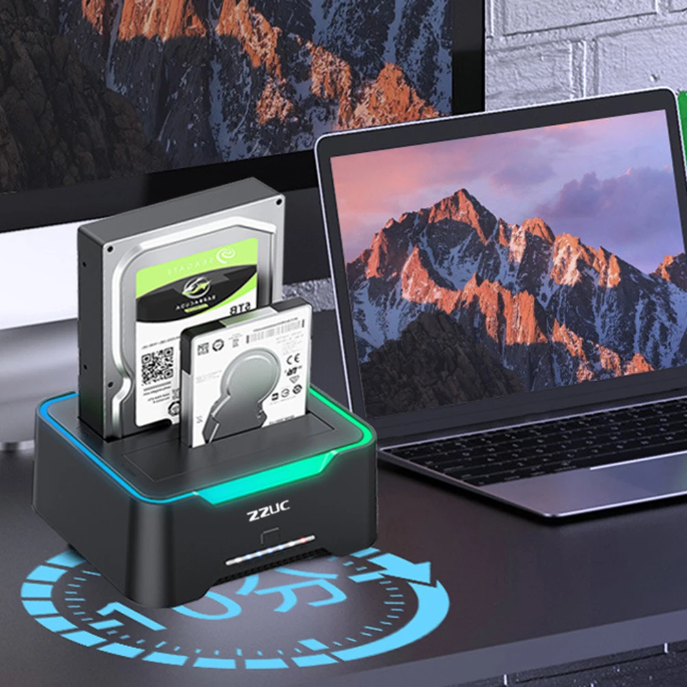 

Док-станция для жестких дисков USB 3,0-SATA, 12 В, 3 А