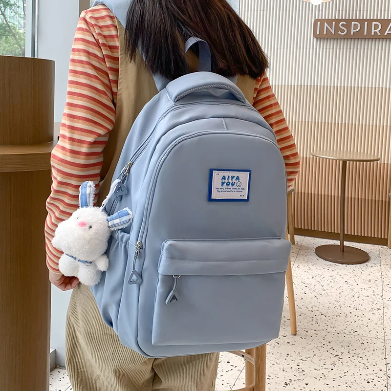

Школьный ранец для девочек младшей и старшей школы, Корейская версия учеников начальной школы, рюкзак для путешествий