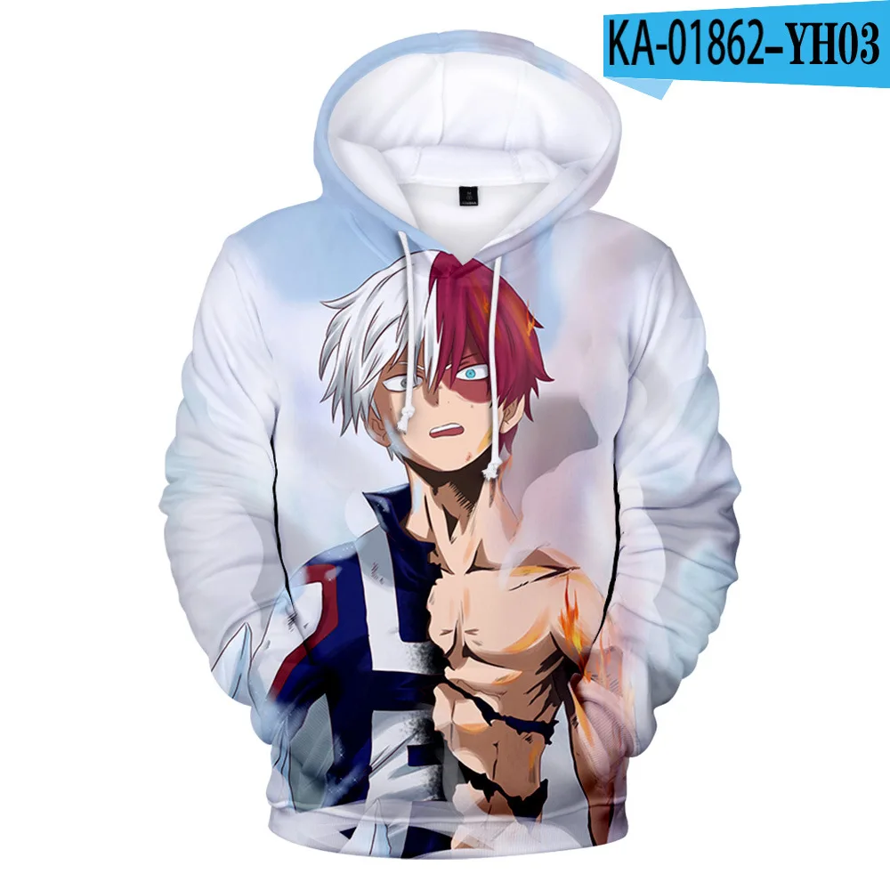 

Men Women Hoodie 3-16 Years Kids My Hero Academia Hoodie Todoroki Hoodies Himiko Toga Sweatshirts Boku No Hero Academia Boy/WoBo