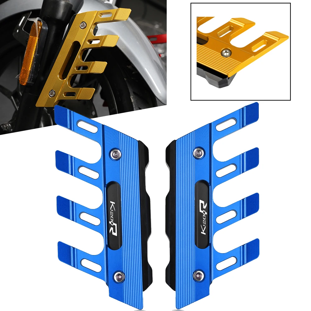 

CNC Front Fender Side Protection Guard K 1200 R Mudguard Sliders Accessories For BMW K1200R K 1200R SPORT 2005 2006 2007 2008