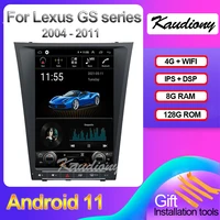 kaudiony 12 8 android 10 0 for lexus gs gs300 gs350 gs400 gs430 gs460 car radio multimedia player auto gps navigation 2004 2011