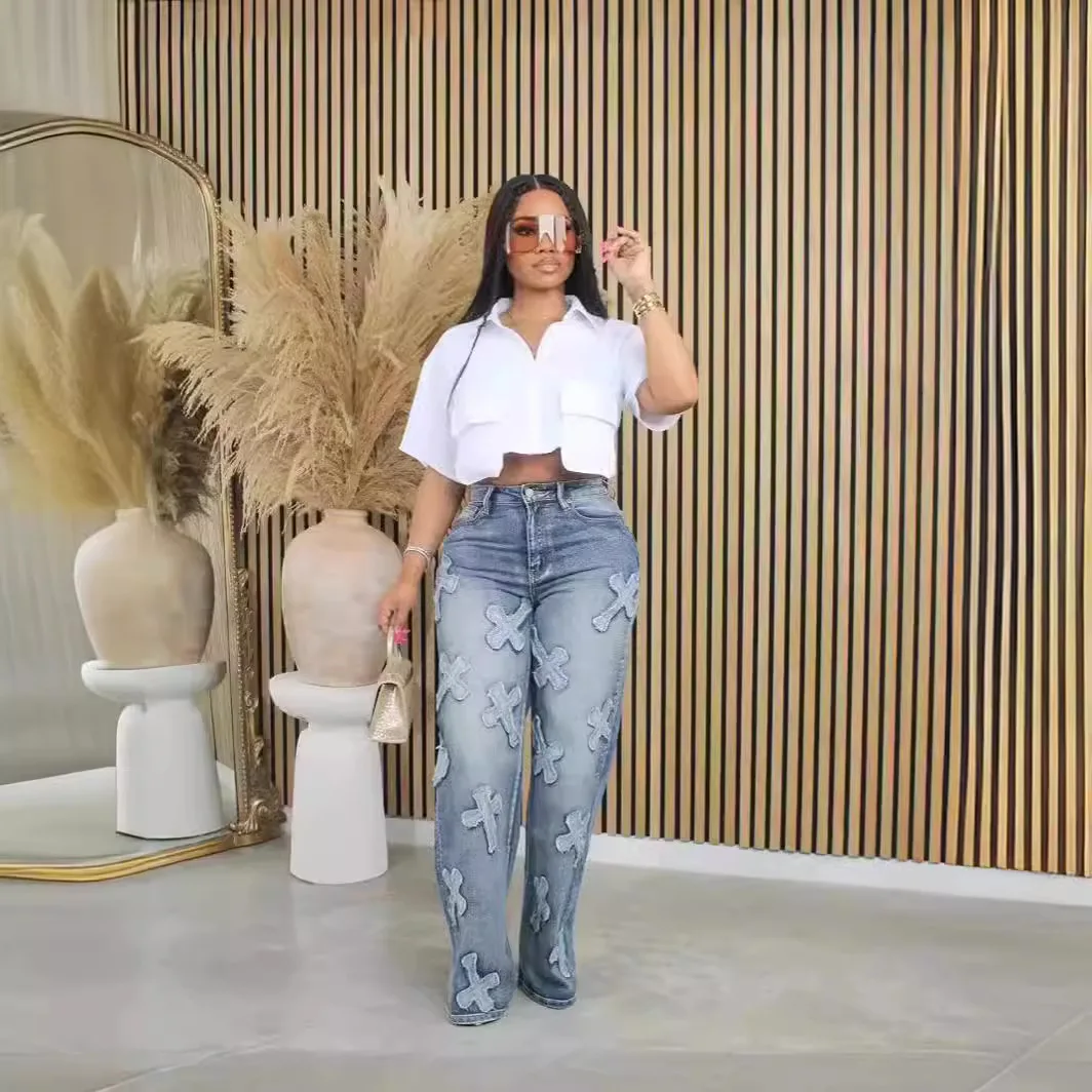 Женский укороченный топ на пуговицах однотонный Асимметричный с отложным