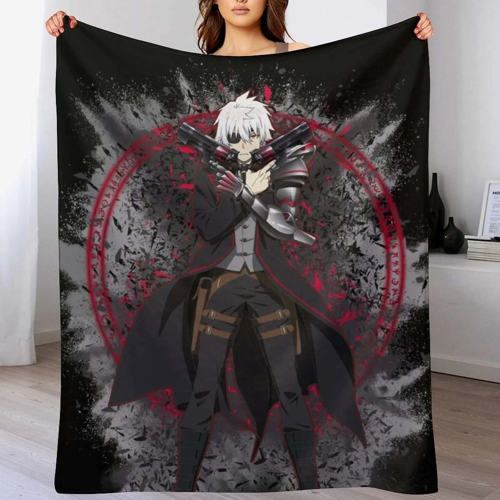 Arifureta.Nagumo Hajime Плед Диван Одеяло на диван Одеяла