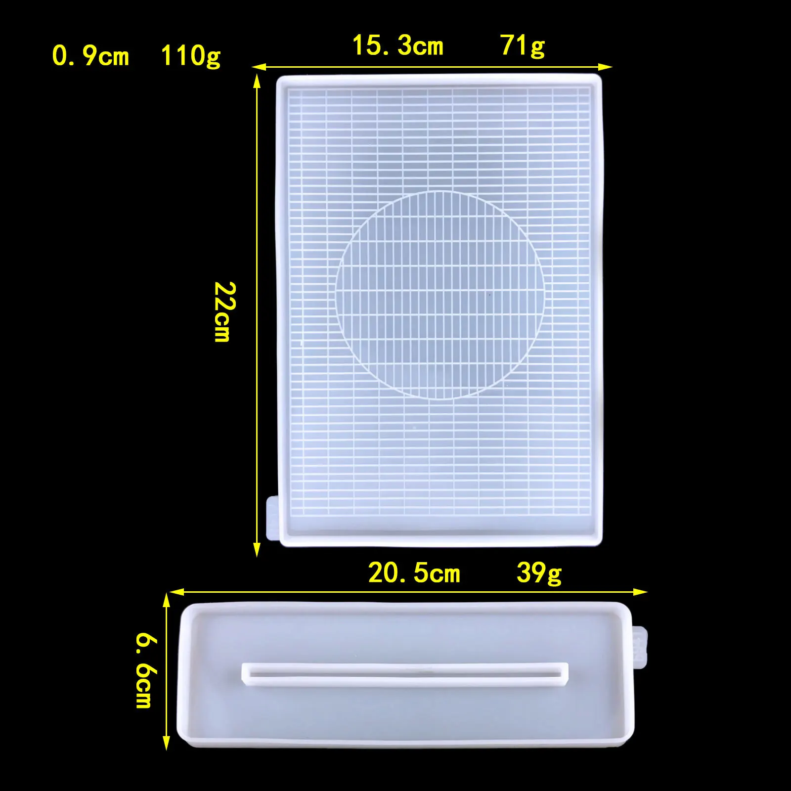 Визуальная ловушка для печати на стене, формы для самостоятельного создания искусства из эпоксидной смолы с оптической иллюзией, силиконовая декорация для дома, офиса и гостиной.