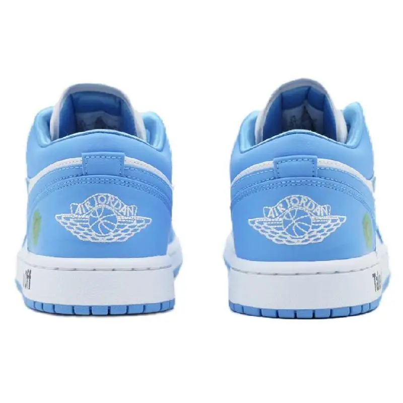 【Настроить】Винтажные баскетбольные кроссовки Air Jordan 1 унисекс низкие