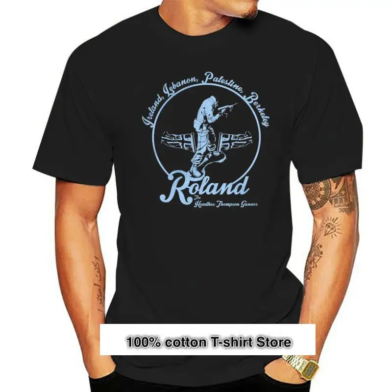 

Унисекс футболка с принтом Roland The Headless GunnerS-5XL, вдохновляющая одежда для детей 70, высота 70, зевон