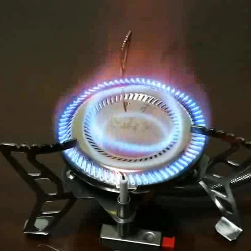 Portable Camping Stove Split-type High-fire Gas Camping Outdoor Stove Cooking Stove for 3-5 Persons