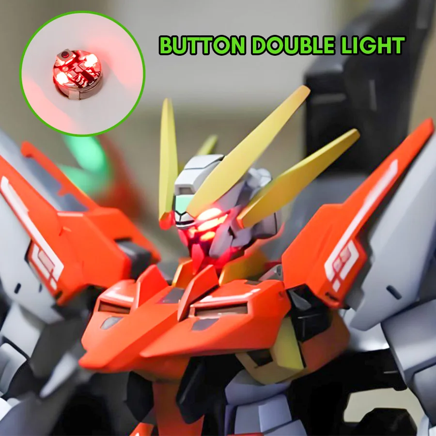 Миниатюрная кнопка в стиле двойной светодиодной лампы |