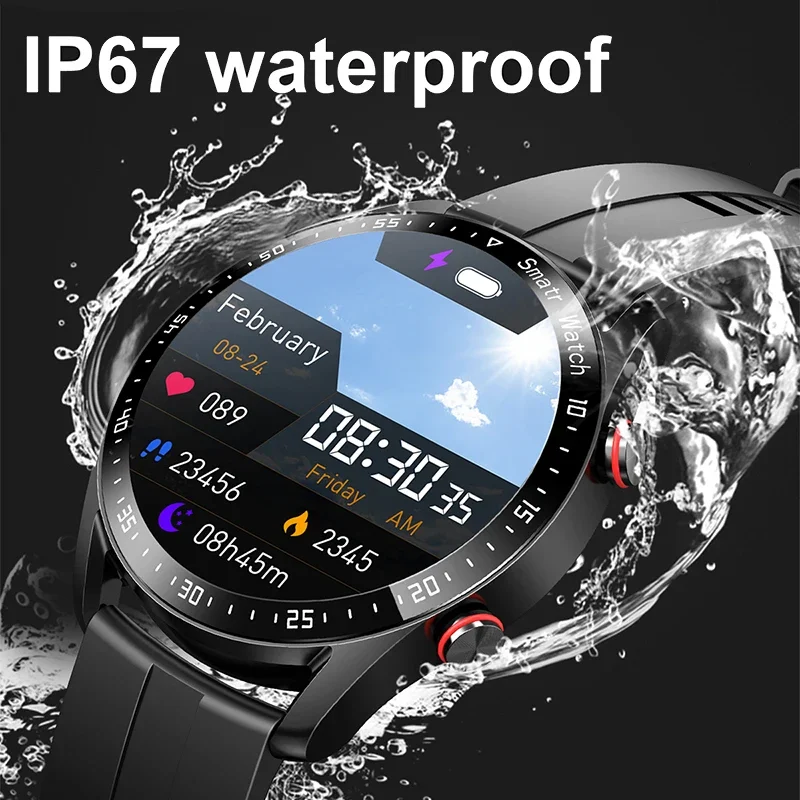 Умные часы с Bluetooth-вызовом ЭКГ + PPG цвет в ассортименте