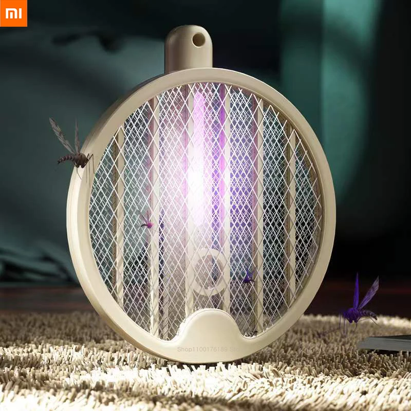 

Электрическая мухобойка Xiaomi Youpin, лампа-убийца для комаров, Бытовая Складная перезаряжаемая, два в одном