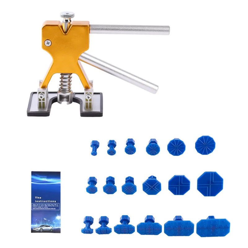 

Инструменты Для Ремонта Вмятин На Автомобиле: Набор Для Беспокрасочного Удаления Вмятин С Плоских Поверхностей Кузова