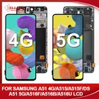 Amoled для Samsung Galaxy A51 4G Lcd A515 SM-A515F A516 дисплей сенсорный экран дигитайзер для Samsung A51 ЖК-дисплей в сборе 5G