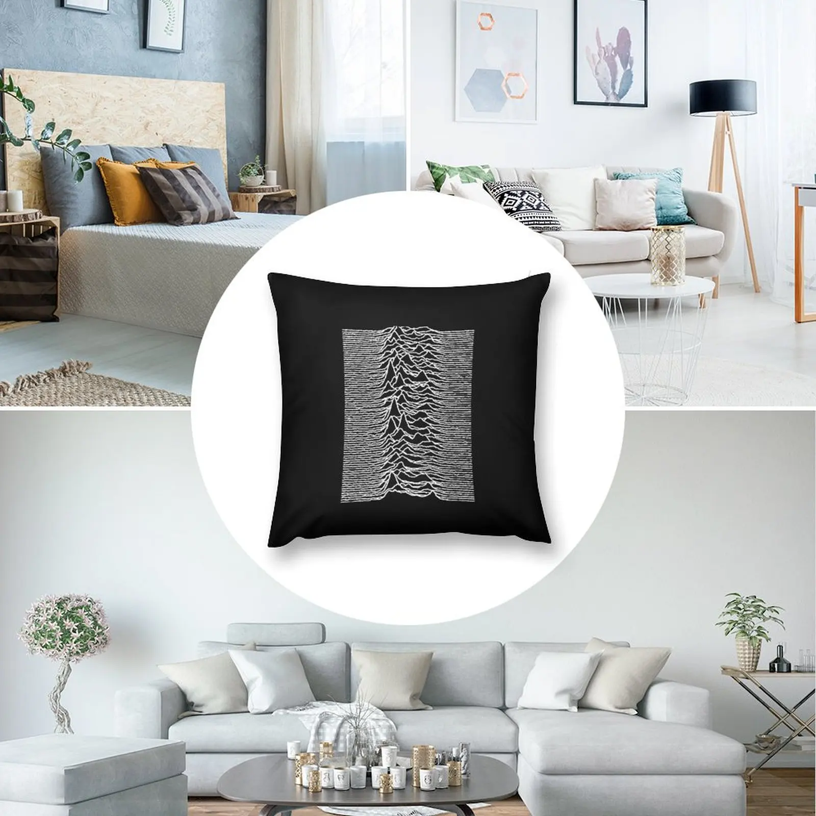 Неизвестные удовольствия роскошная декоративная подушка для гостиной наволочка