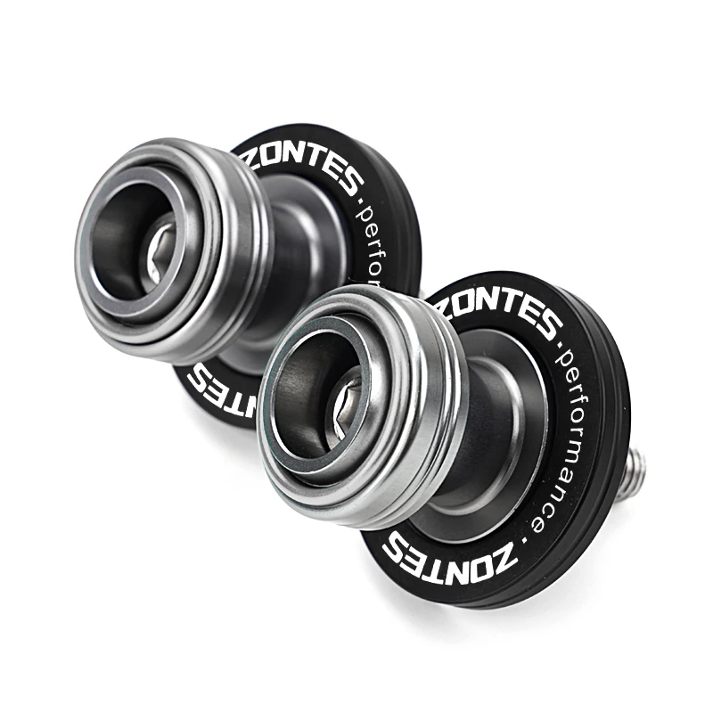 

Для Zontes 310T 310X 310V 310R 350T 350R 350V 350X G1 125 150 Мотоцикл с ЧПУ M8 Аксессуары Катушки маятника Слайдер Подставка Винты