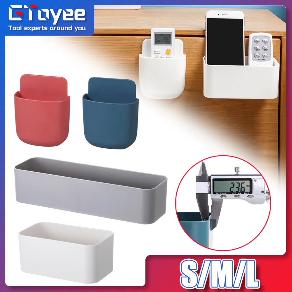 Wall Mounted Organizer Makeup Table Storage Box Shelf Adhesi