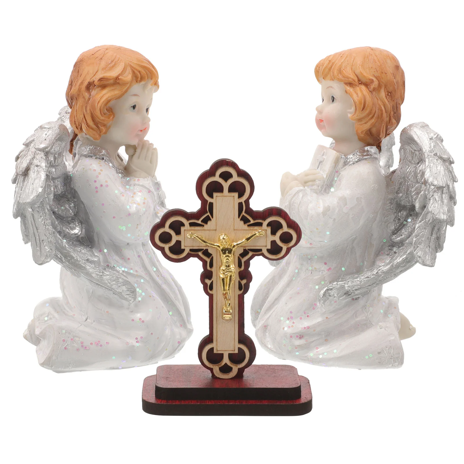 

Angel Figurine Figurines Home Decor Statues Angels Ornament European Style Resin Crafts