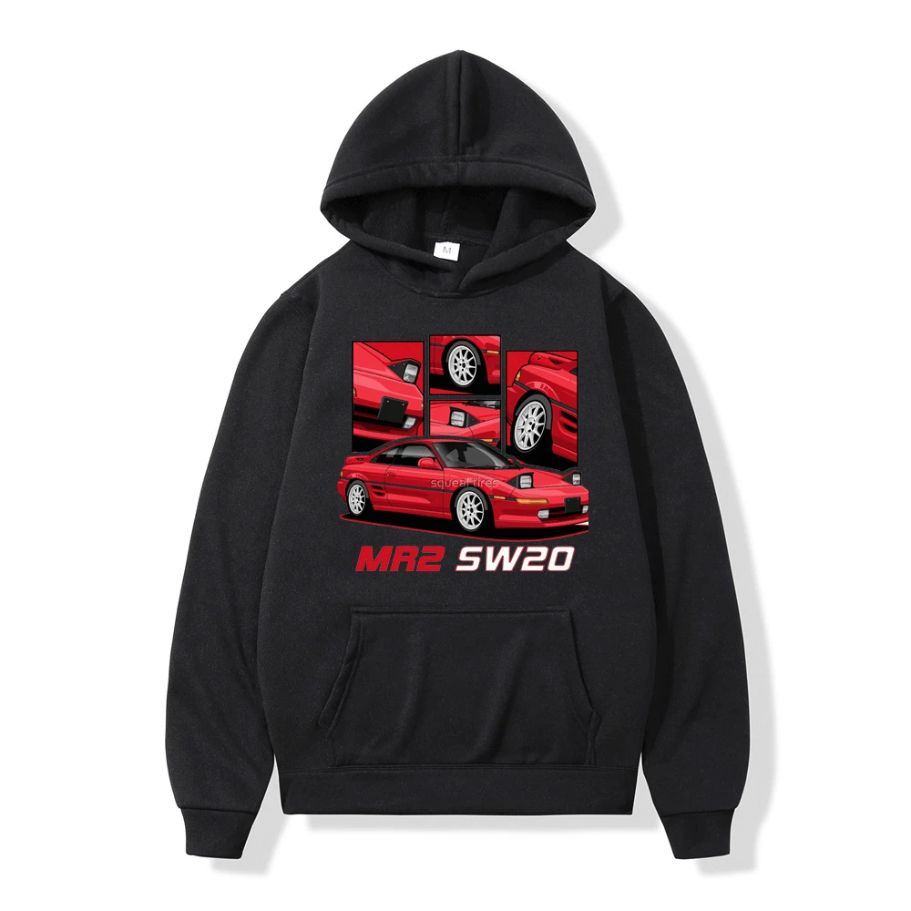 

Толстовка Drift AE86 Initial D с японским аниме, свитшоты с длинным рукавом, одежда JDM для мужчин и женщин, пуловер, худи с графическим принтом