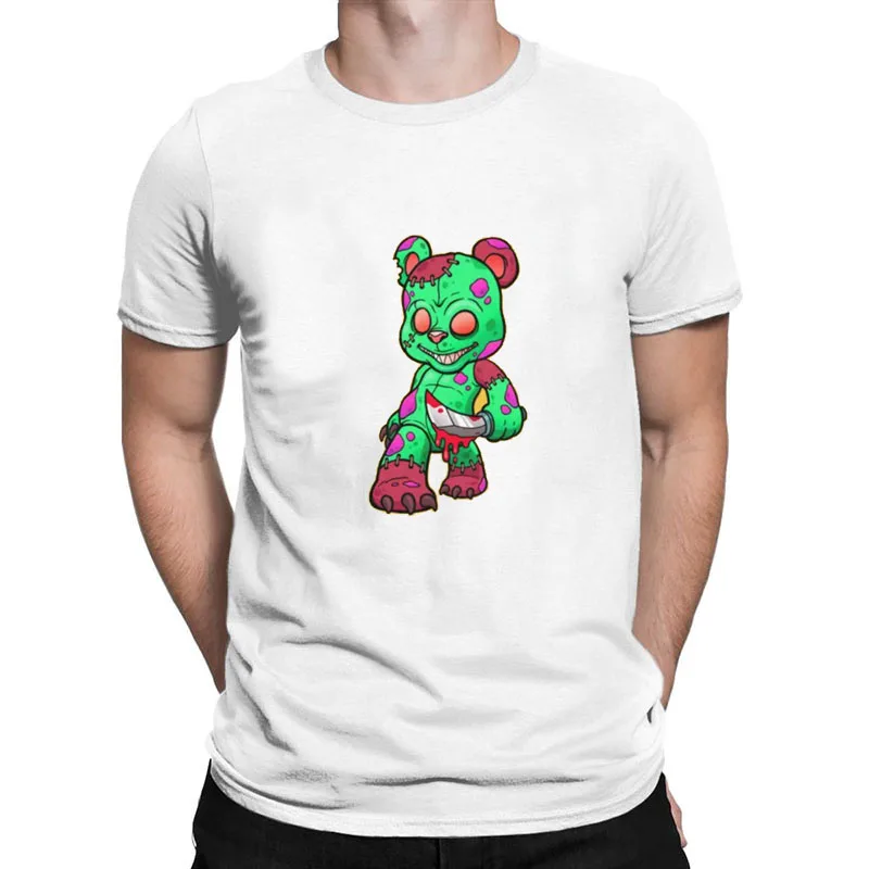 

Classic Teddy zombie T- Porque Pierdo Al Padel Funny T-shirts Casual 100% Cotton Soft Premium Men's Clothing Oversized Tee Shirt