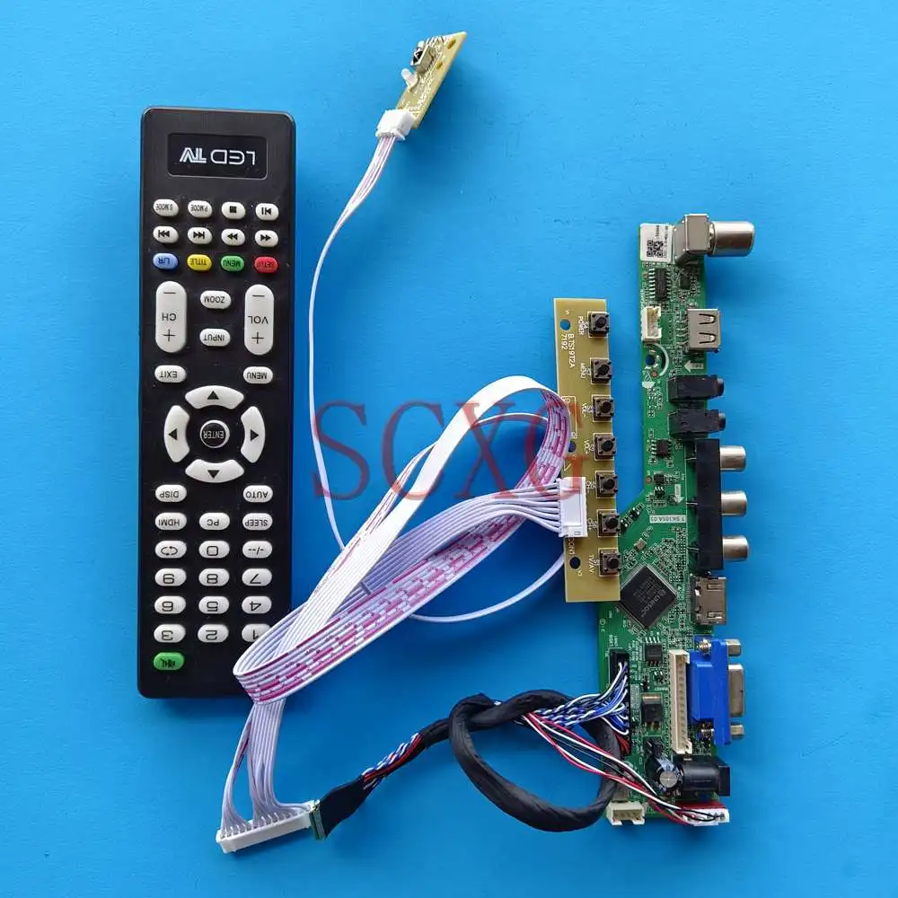 

Для LP156WH3-TLA2 ЖК Матрица USB HDMI-совместимый VGA AV 15,6 "аналоговый ТВ-сигнал 1366 768 LVDS 40 Pin драйвер платы контроллера