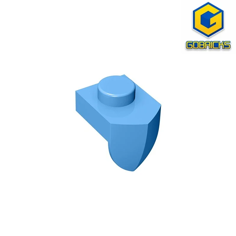

Детская плита gobrick, Модифицированная 1x1 с вертикальными зубьями, совместима с 15070 штуками детского рукоделия