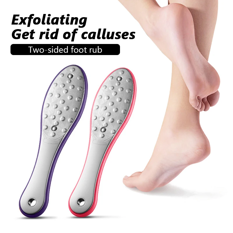 

Пилка Для ног из нержавеющей стали, шлифовальная Машинка для удаления мозолей, педикюрное устройство для ухода за ногами