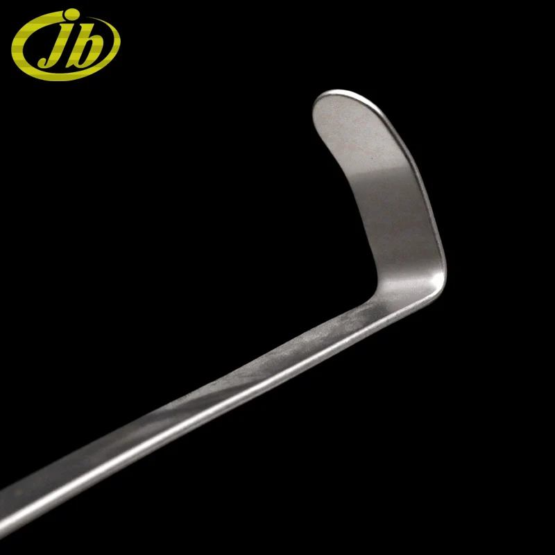 Medical retractor surgical operating instrument goitre retractor stainless steel medical double