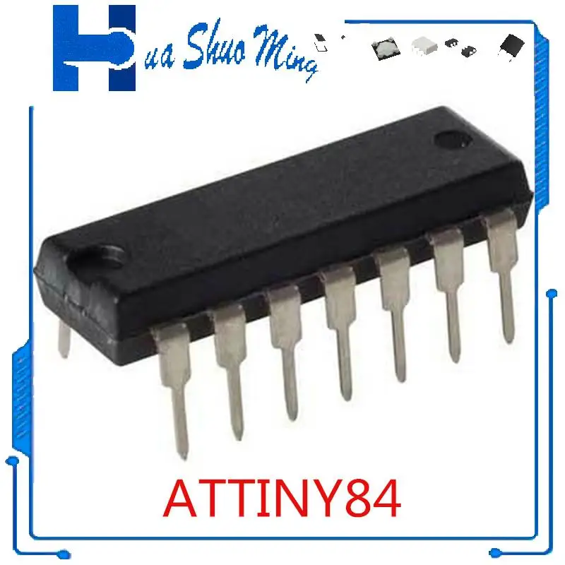 

10 шт./партия ATTINY84-20PU ATTINY84 DIP-14