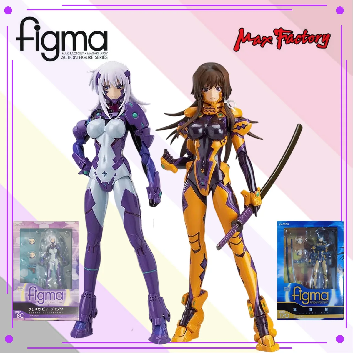 Фото Оригинальная фигурка Max Factory figma Muv-Luv Alternative Total Eclipse Yui Takamura (Такамура Юи) — коллекционный подарок №1
