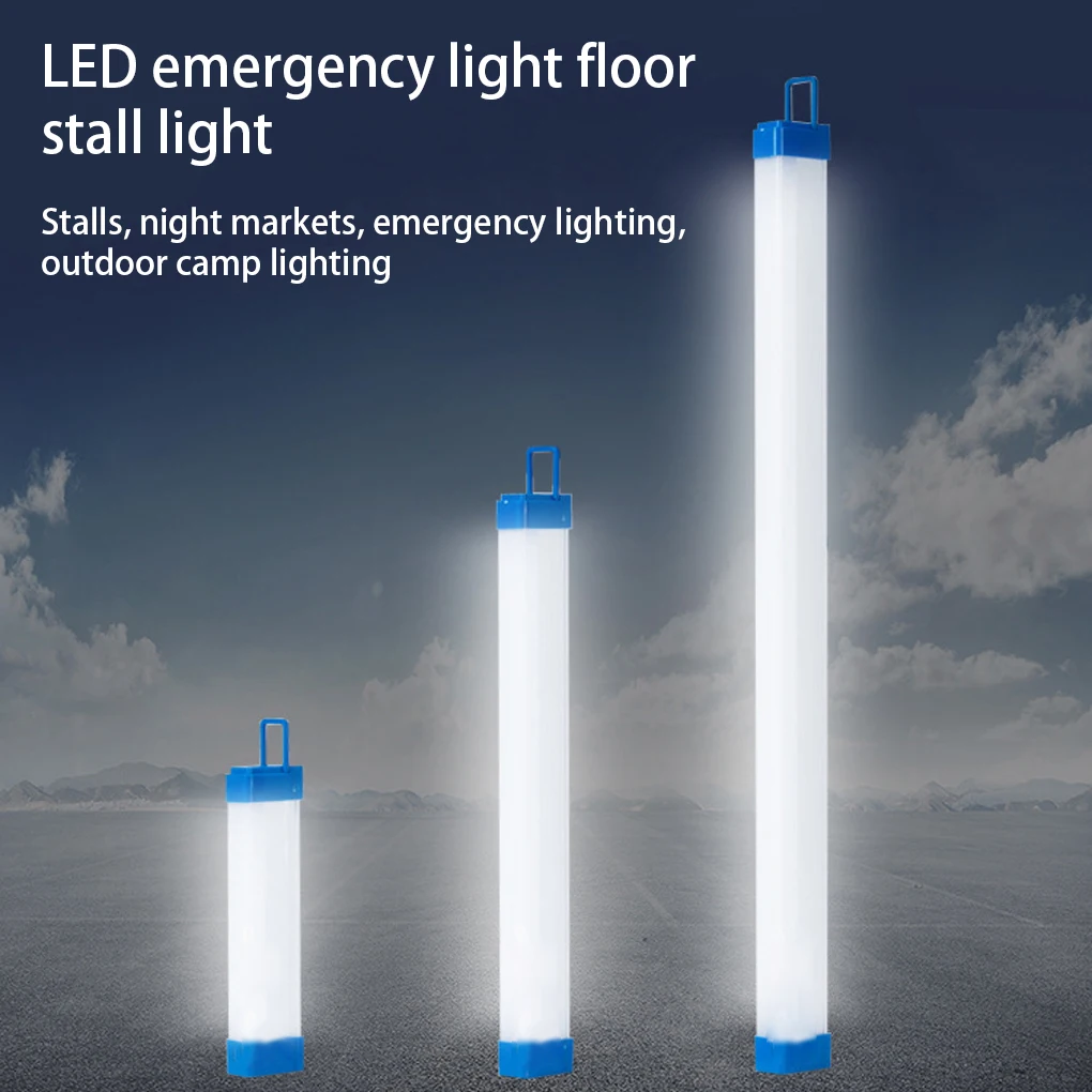 

Emergency Light Plastic Tube USB Rechargeable Light Lantern Camping Equipment