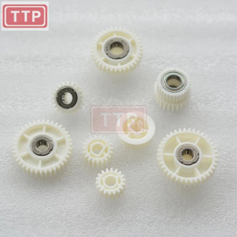 2SET Paper Feed Gear KIT For RICOH MP7500 MP7502 MP6002 MP8000 MP8001 MP9001 AF2060 GEAR AB01-7617 AB01-1469 8PC/SET