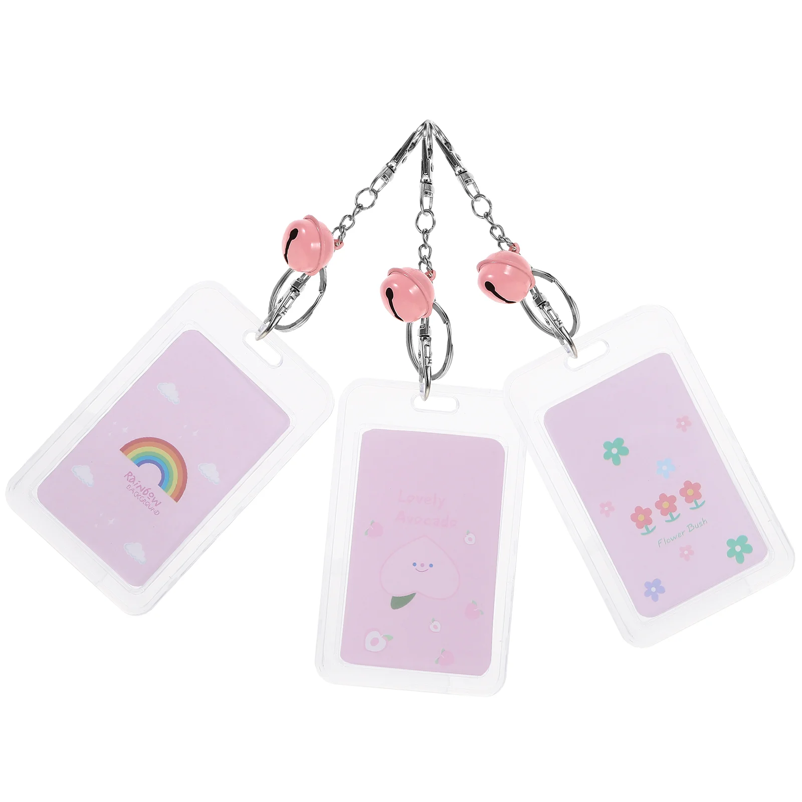 

Clear Postcard Sleeve Id Holder Keychian Protectors Photocard Sleeves Cover Cards Case