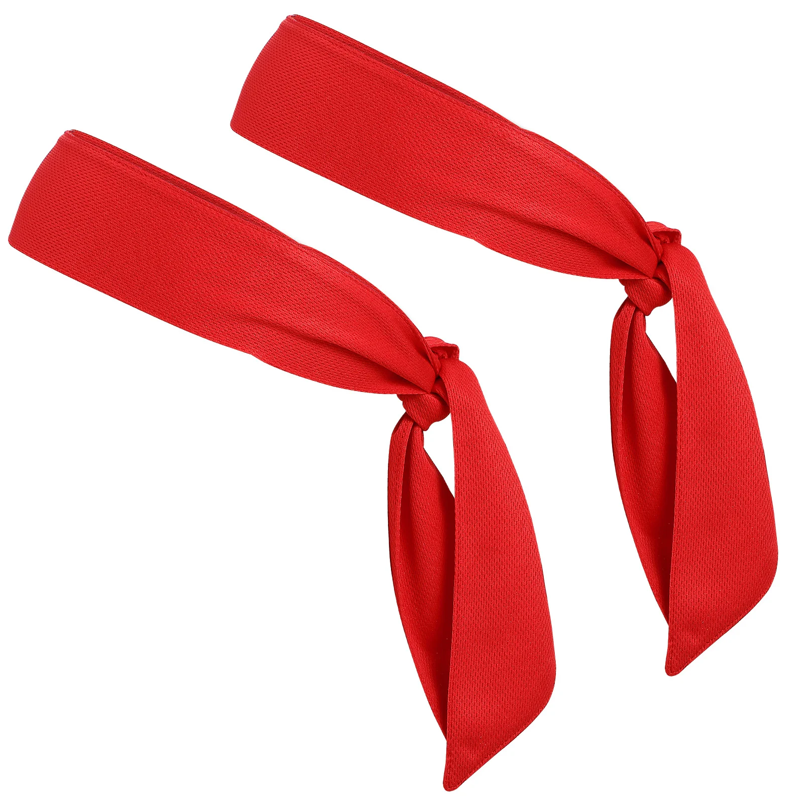 

2 Pcs Headbands Head Ties Absorb Sweat Moisture Wicking Tennis Headbands Sports Sweatbands for Adults