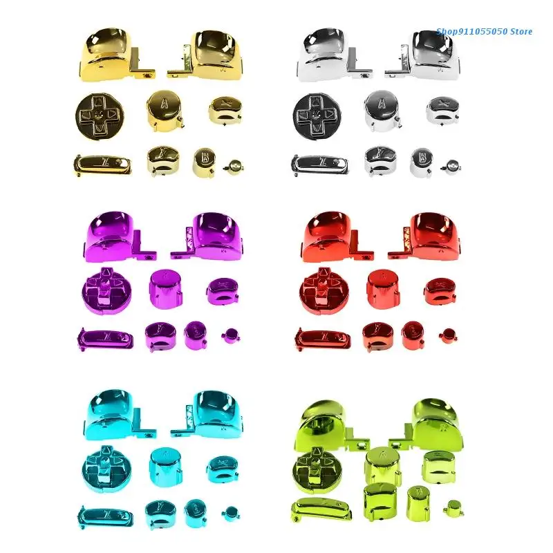 

C5AB покрытие L R ABXY Z клавиатуры для NGC Gamecube контроллер X Y A B Замена