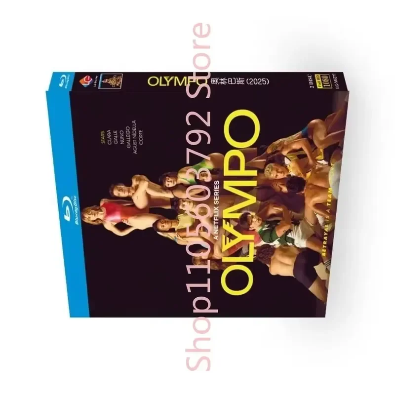 Фото Olympo (2025) 2-дисковый новый бокс-сет, запечатанный Blu-ray диск в новой упаковке №1