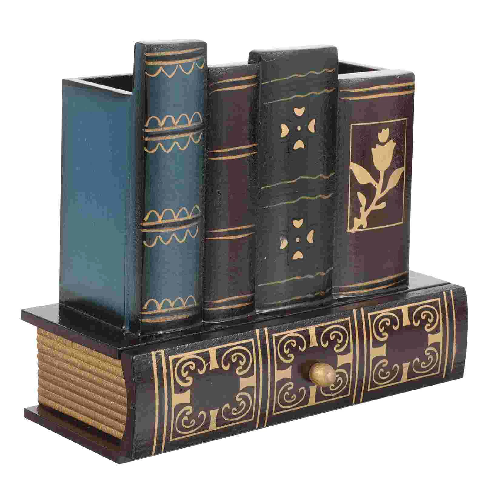 

Creative Decorative Desktop Stationary Organizer Makeup Organizer