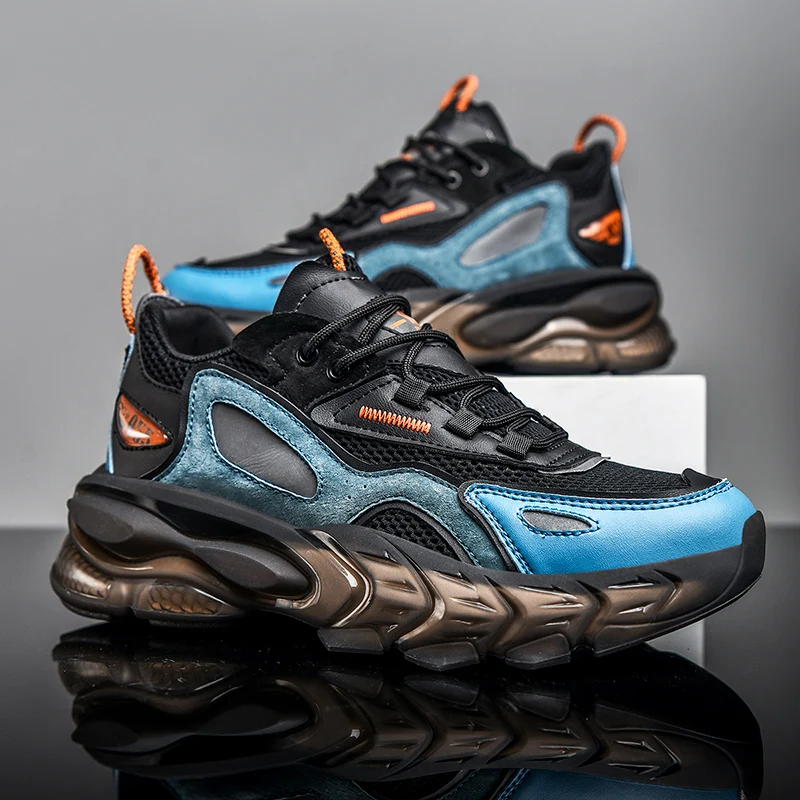 

2022 Casual Sport Shoes for Men Breathable Sneaker Male Designer Running Shoes Zapatillas Hombre Lace Up Trainers Basket Homme