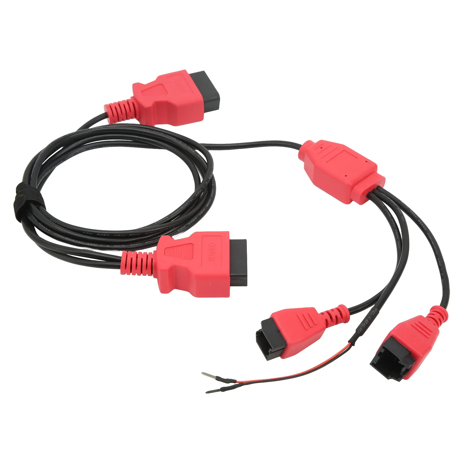 12Pin 8Pin диагностический кабель Стабильная передача OBD2 Диагностический Разъем для