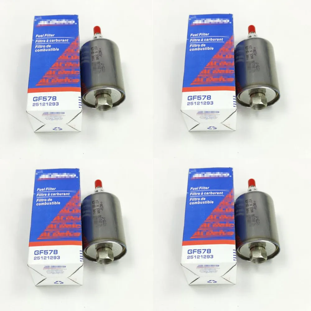 

Топливный фильтр для старого CADILLAC CTS DEVILLE CHEVROLET CAMARO 5,7, 25121293, 4 шт.