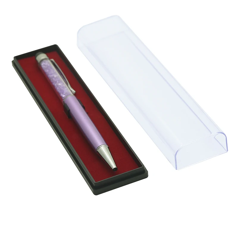 

1 шт. прямоугольная искусственная ручка, органайзер, школьная офисная прозрачная ручка