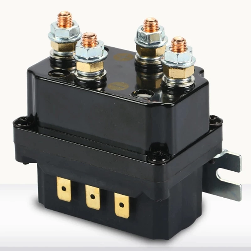 

Universal 12V 250A Winch Solenoid Relay Contactor Thumb Truck for ATV UTV 4x4 Vehicles
