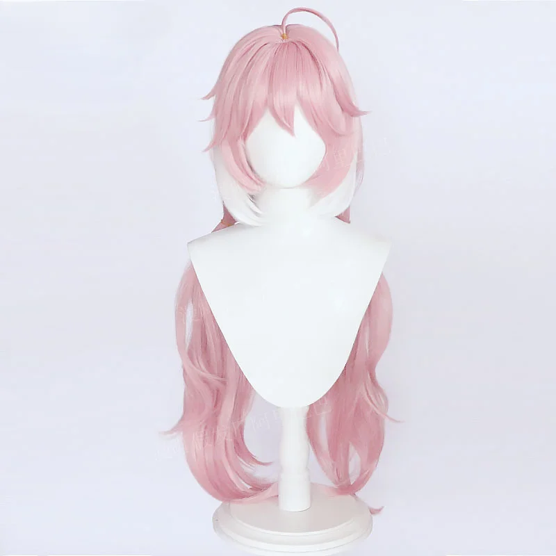 Длинные розовые парики для косплея по волнам Encore Wig с конским хвостом