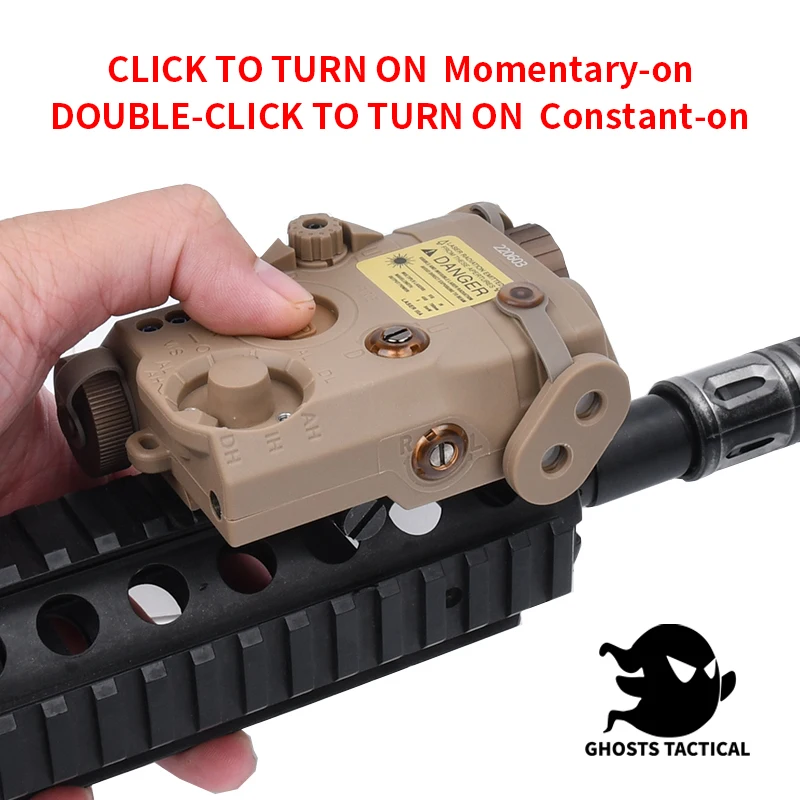 Светодиодный лазерный индикатор для страйкбола красная точка зеленая и синяя