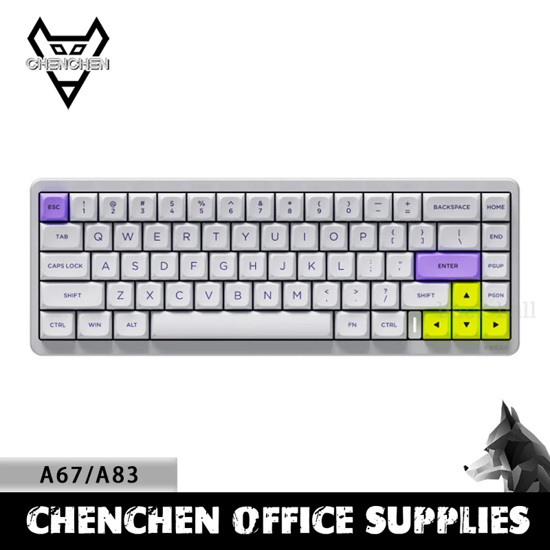 Клавиатура Aesco A67/A83 Беспроводная Механическая с поддержкой Rt Rgb