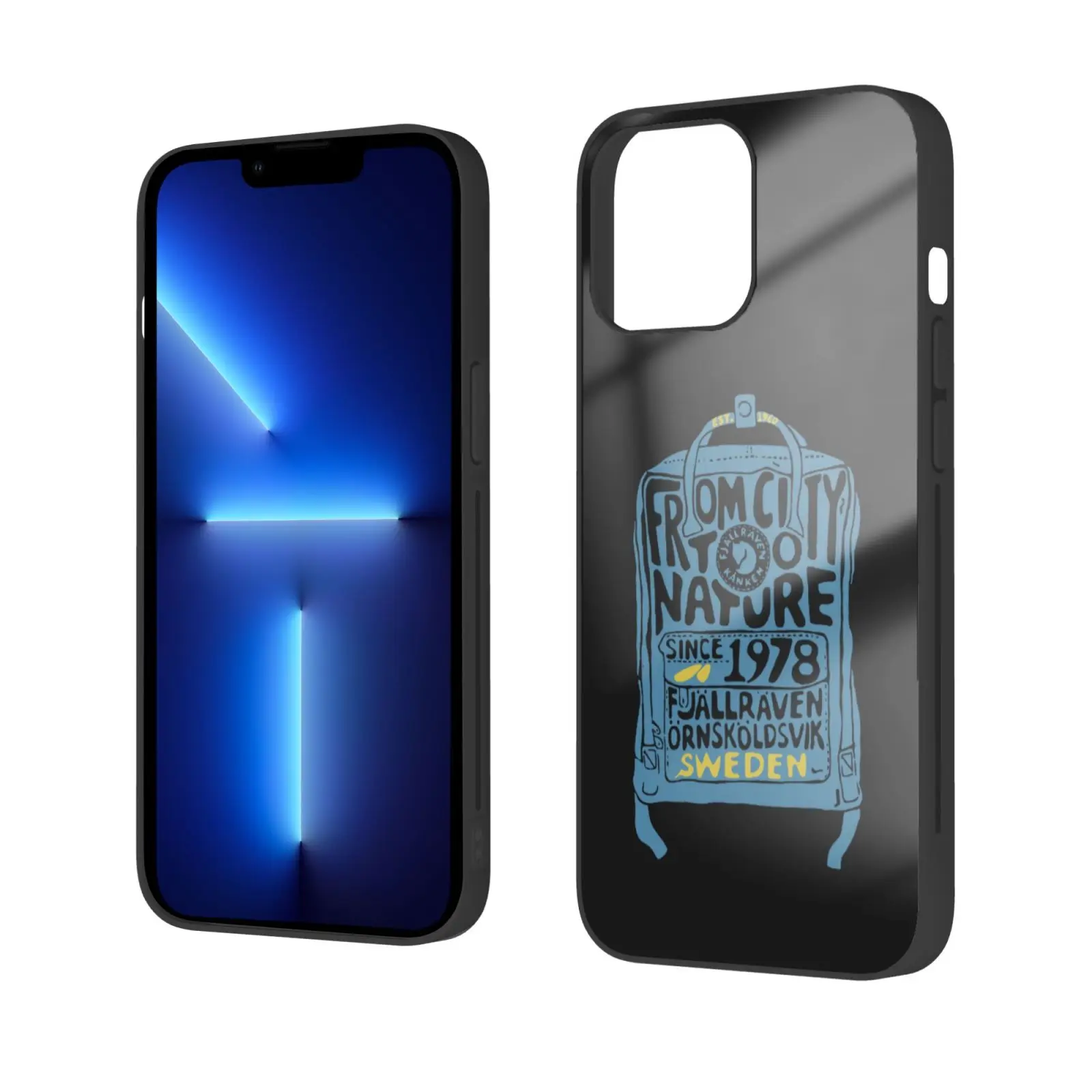 Fjall -Kanken Ворон чехол из закаленного стекла для iPhone 13 12 11 Mini Pro Max |