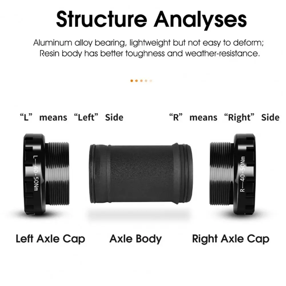 Велосипедный Нижний Кронштейн из алюминиевого сплава подшипник для горного