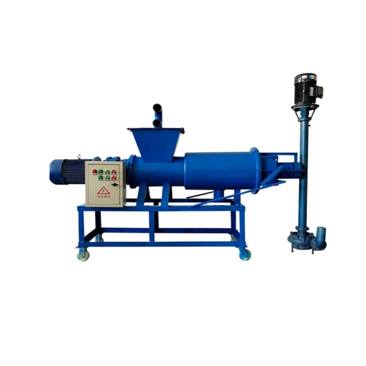 

Animal waste chicken cow dung dewatering machine manure fertilizer solid liquid separator machine