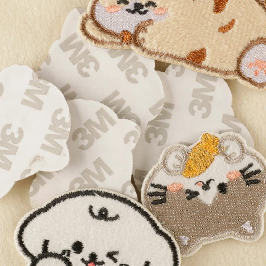 10 шт. патчи с вышивкой в виде кошек